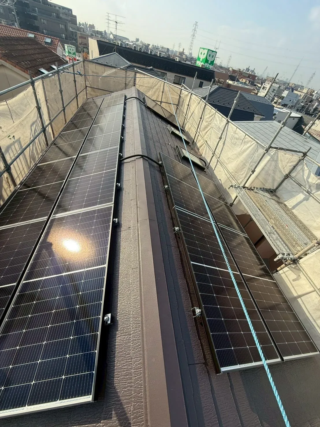 東京都葛飾区 T様邸 太陽光パネル新設